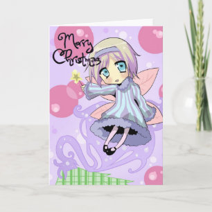 Cartes Pour Fêtes Annuelles Christmas fairy
