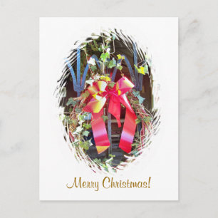 CARTES POUR FÊTES ANNUELLES CHRISTMAS GARLAND