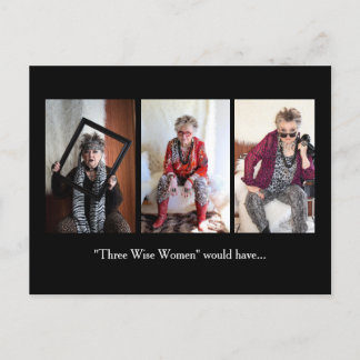 Cartes Pour Fêtes Annuelles Christmas holiday humor with 3 wise women