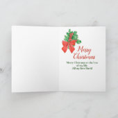 Cartes Pour Fêtes Annuelles Christmas Holly Femme (Intérieur)