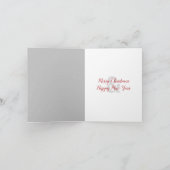 Cartes Pour Fêtes Annuelles Christmas Irish Setter (Intérieur)