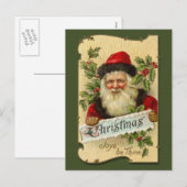 Cartes Pour Fêtes Annuelles Christmas, Joys be Thine (Devant / Derrière)