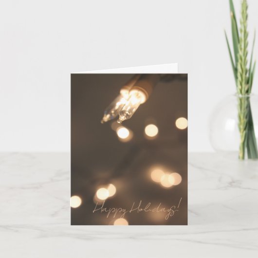 Cartes Pour Fêtes Annuelles Christmas Lights (Devant)