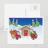 Cartes Pour Fêtes Annuelles Christmas moving card (Devant / Derrière)
