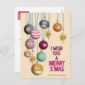 Cartes Pour Fêtes Annuelles Christmas ornament (Devant / Derrière)