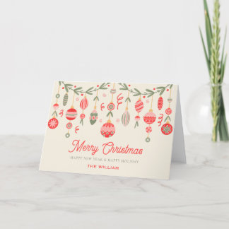 Cartes Pour Fêtes Annuelles Christmas ornament