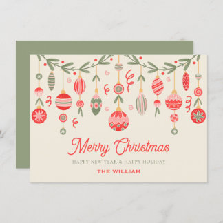 Cartes Pour Fêtes Annuelles Christmas ornament