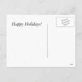 Cartes Pour Fêtes Annuelles Christmas Paisley Post Card (Dos)