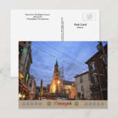 Cartes Pour Fêtes Annuelles Christmas Philadelphie (Devant / Derrière)