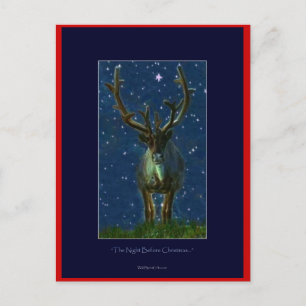 Cartes Pour Fêtes Annuelles Christmas Reindeer