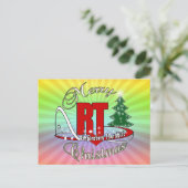 Cartes Pour Fêtes Annuelles CHRISTMAS RT Respiratory Therapy (Debout devant)