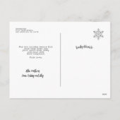 Cartes Pour Fêtes Annuelles Christmas Rustic Wood 3 Photos Collage (Dos)