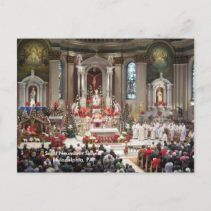 Cartes Pour Fêtes Annuelles Christmas Saint-Neumann Shrine Philadelphie
