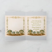 Cartes Pour Fêtes Annuelles Christmas Snow Globe Card (Intérieur)