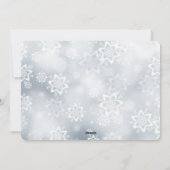 Cartes Pour Fêtes Annuelles Christmas Snowman (Dos)