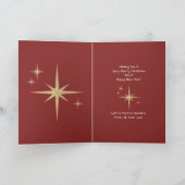 Cartes Pour Fêtes Annuelles Christmas Snowman Holiday Card With Name (Intérieur)