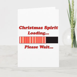 Cartes Pour Fêtes Annuelles Christmas Spirit Chargement