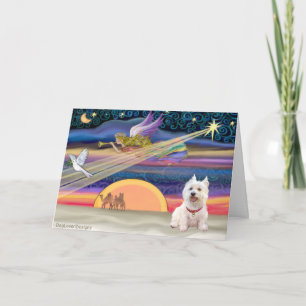 Cartes Pour Fêtes Annuelles Christmas Star - West Highland Terrier 5