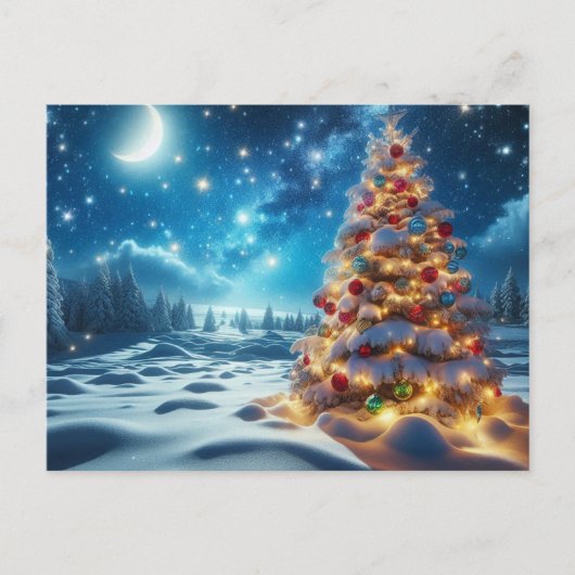 Cartes Pour Fêtes Annuelles Christmas tree (Devant)