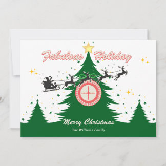 Cartes Pour Fêtes Annuelles Christmas Tree French Roulette Casino Style