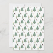 Cartes Pour Fêtes Annuelles Christmas Tree Lights Wine Cheese Custom Photo (Dos)