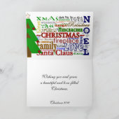 Cartes Pour Fêtes Annuelles Christmas Tree Night (Intérieur)