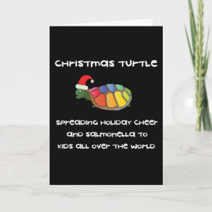 Cartes Pour Fêtes Annuelles Christmas Turtle