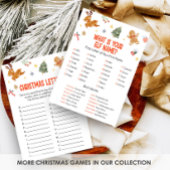 Cartes Pour Fêtes Annuelles Christmas What is your Elf Name Game