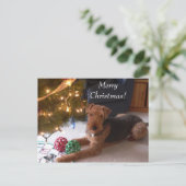 Cartes Pour Fêtes Annuelles Christmas with Madeleine (Debout devant)