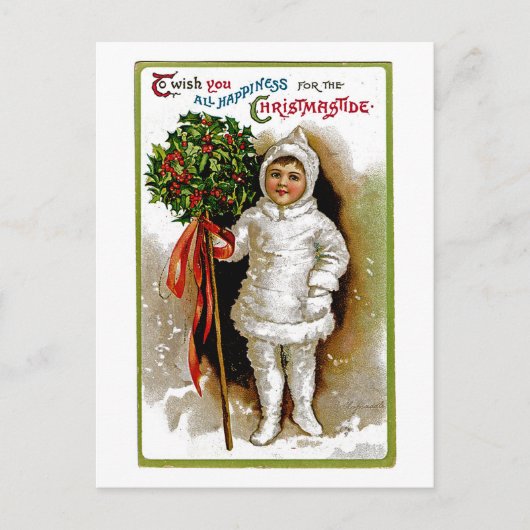 Cartes Pour Fêtes Annuelles Christmastide (Devant)