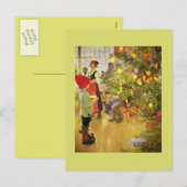 Cartes Pour Fêtes Annuelles Christmastime (Devant / Derrière)