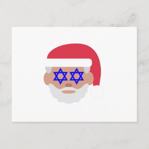Cartes Pour Fêtes Annuelles christmukah santa claus emoji