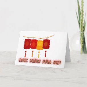 Cartes Pour Fêtes Annuelles Chuc Mung Nam Moi Nouvel An vietnamien Année lunai