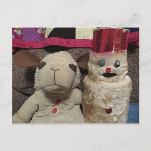 Cartes Pour Fêtes Annuelles Chums de Noël (Devant)