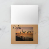 Cartes Pour Fêtes Annuelles Ciel du soleil (Intérieur)