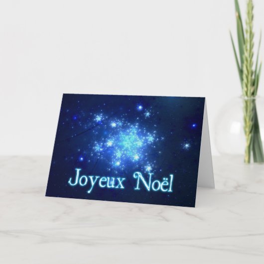 Cartes Pour Fêtes Annuelles Ciel nocturne (Devant)