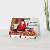 Cartes Pour Fêtes Annuelles "Cinq anneaux d'or… vous pouvez conserver la (Devant)