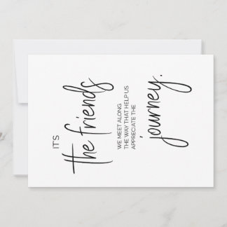 Cartes Pour Fêtes Annuelles Citation d'amitié, citation spéciale sur les amis