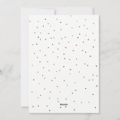 Cartes Pour Fêtes Annuelles Citation de gratitude moderne | Photo Holiday Dots (Dos)