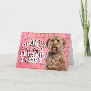 Cartes Pour Fêtes Annuelles Citation drôle de chien pour la fête des mères de 