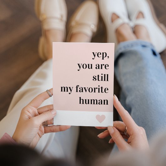 Cartes Pour Fêtes Annuelles Citation romantique moderne