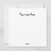 Cartes Pour Fêtes Annuelles Citrouille Bon thanksgiving simple (Dos)