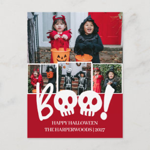 Cartes Pour Fêtes Annuelles Citrouille de Boo jack-o-lanterne Joyeux Halloween