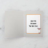 Cartes Pour Fêtes Annuelles Citrouille de Sick Halloween (Intérieur)