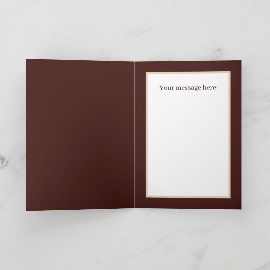 Cartes Pour Fêtes Annuelles Citrouille de Thanksgiving personnalisable mignonn (Intérieur)