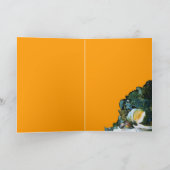 Cartes Pour Fêtes Annuelles CITROUILLE, FRUITS ET GLASSWARE Thanksgiving (Intérieur)