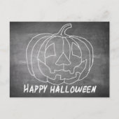 Cartes Pour Fêtes Annuelles Citrouille pour Halloween 1 aspect tableau (Devant)