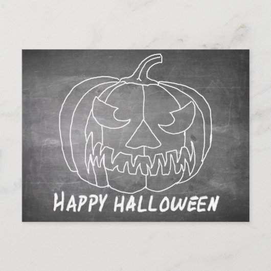 Cartes Pour Fêtes Annuelles Citrouille pour Halloween 2 aspect tableau (Devant)