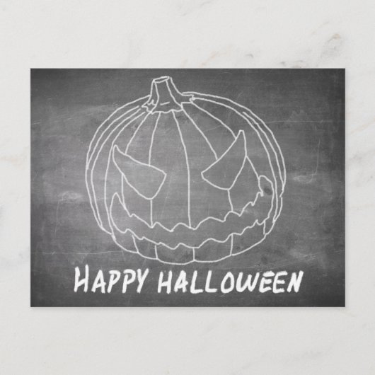 Cartes Pour Fêtes Annuelles Citrouille pour Halloween 6 aspect tableau (Devant)