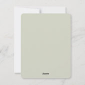 Cartes Pour Fêtes Annuelles Citrouilles d'automne dans un jardin rustique (Dos)